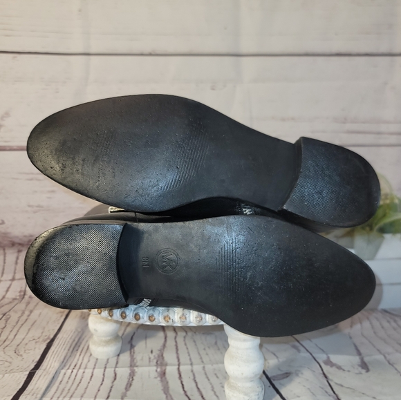 Michael Kors Alicia Women's Tall Leather Harness Buckle Riding Boot Size 8M - Picture 16 of 16